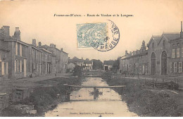 FRESNES EN WOEVRE - Route De Verdun Et Le Longeau - Très Bon état - Altri & Non Classificati