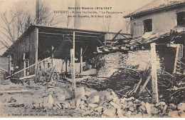 Grande Guerre 1914 - REVIGNY - Maison Bombardée " La Parquetterie " Par Un Zeppelin - Très Bon état - Revigny Sur Ornain