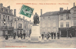 LIGNY EN BARROIS - Statue Du Général Barrois - Place Nationale - Très Bon état - Ligny En Barrois