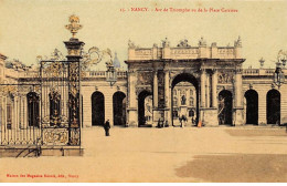 NANCY - Arc De Triomphe Vu De La Place Carrière - Très Bon état - Nancy