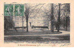 DRAVEIL CHAMPROSAY - Villa De M. Bénard - Très Bon état - Draveil