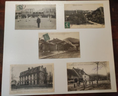 Lot De Cinq Cartes Postales Anciennes - Colecciones Y Lotes