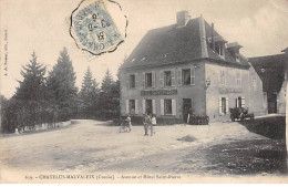 CHATELUS MALVALEIX - Avenue Et Hôtel Saint Pierre - Très Bon état - Chatelus Malvaleix