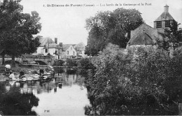 SAINT ETIENNE DE FURSAC - Les Bords De La Gartempe Et Le Pont - état - Sonstige & Ohne Zuordnung