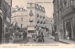 SAINT BRIEUC - Rue Saint Guillaume Et Place Glais Bizoin - Très Bon état - Saint-Brieuc