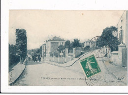 YERRES : Route De Crosnes Et Chemin Bellevue - Très Bon état - Yerres