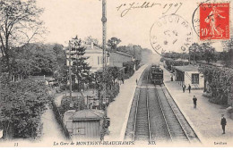 La Gare De MONTIGNY BEAUCHAMPS - Très Bon état - Montigny Les Cormeilles