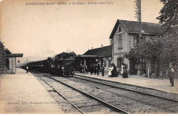 SARCELLES - SAINT BRICE - La Gare - Arrivée D'un Train - Très Bon état - Sarcelles