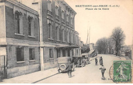 BRETIGNY SUR ORGE - Place De La Gare - Très Bon état - Bretigny Sur Orge