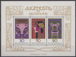 Deutschland Block 14 - Jugendstil In Deutschland - Neufs