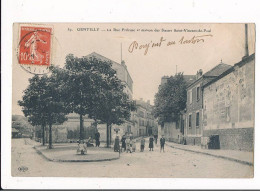 GENTILLY: La Rue Frileuse Et Maison Des Soeurs Saint-vincent-de-paul - Très Bon état - Gentilly