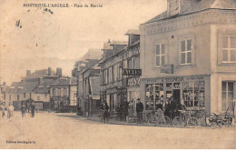 MONTREUIL L'ARGILLE - Place Du Marché - Très Bon état - Altri & Non Classificati