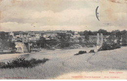 CARBONNE - Pont Suspendu - état - Altri & Non Classificati