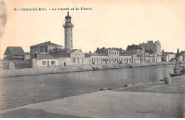 GRAU DU ROI - Le Canal Et Le Phare - Très Bon état - Le Grau-du-Roi