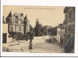 YERRES : Le Château Et La Rue De Concy - Très Bon état - Yerres