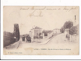 YERRES : Rue De Crosnes Et Chemin De Bellevue - Très Bon état - Yerres