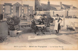 BATZ - Hôtel Des Voyageurs - La Terrasse Fleurie - Très Bon état - Batz-sur-Mer (Bourg De B.)