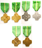 Médaille Syndicats-BE_ACV_lot 3 Médailles Or-argent-bronze_syndicat Chrétrien_Christelijk Vakverbon20-17 - Profesionales / De Sociedad