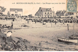 BOURG DE BATZ - La Plage Un Jour De Fête - Très Bon état - Batz-sur-Mer (Bourg De B.)