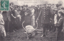 Chasses De Chambord (41 Loir Et Cher) La Saint Hubert Présentation Du Cerf - Garde Chasse A Courre - édit. Vannier - Chambord