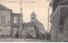 MONTSOULT - Sortie De La Messe - Très Bon état - Montsoult