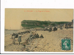 FECAMP - La Plage Et La Falaise - Très Bon état - Fécamp