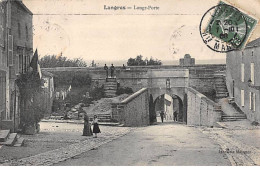 LANGRES - Longe Porte - Très Bon état - Langres