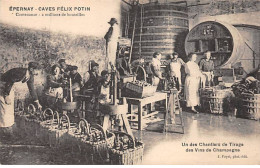 EPERNAY - Caves Félix Potin - Un Des Chantiers De Tirage Des Vins De Champagne - Très Bon état - Epernay