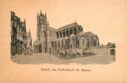 73508418 Gand Belgien La Cathedrale St Bavon Gand Belgien - Sonstige & Ohne Zuordnung