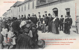 NANTES - Grande Semaine Maritime LMF - Août 1908 -Visite De L'Amiral Gervais à L'Hospice De Pen Bron - Très Bon état - Nantes