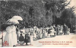 NANTES - Grande Semaine Maritime LMF - Août 1908 - Le Croisic - Un Groupe D'Enfants Costumés - Très Bon état - Nantes