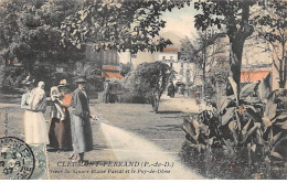 CLERMONT FERRAND - Intérieur Du Square Blaise Pascal Et Le Puy De Dôme - Très Bon état - Clermont Ferrand