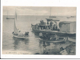 ARCACHON: Chaand Partant Pour Le Parc Aux Huitres - Très Bon état - Arcachon