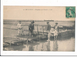 ARCACHON: Parqueurs Au Travail - Très Bon état - Arcachon