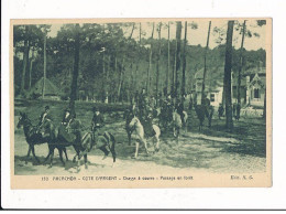 ARCACHON: Chasse à Courre, Passage En Fôret - Très Bon état - Arcachon