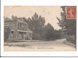 VILLEPARISIS: Restaurant Du Pont De Mitry - état - Villeparisis