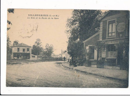 VILLEPARISIS: Le Bois Et La Route De La Gare - Très Bon état - Villeparisis