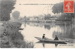 LAGNY POMPONNE - Les Rives De La Marne - état - Lagny Sur Marne