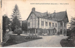 SAINT JEAN DU CARDONNAY - Villa Le Hêtre - état - Autres & Non Classés