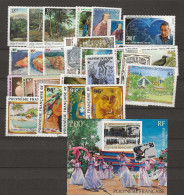 1996 MNH Polynesie Française Year Collection Postfris** - Full Years