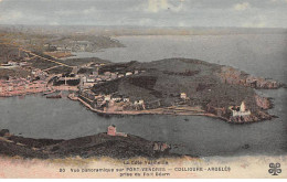 Vue Panoramique Sur PORT VENDRES - COLLIOURES, ARGELES Prise Du Fort Béarn - Très Bon état - Port Vendres