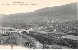 CERET - Vue Générale Et Les Ponts - Très Bon état - Ceret