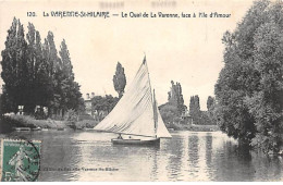 LA VARENNE SAINT HILAIRE - Le Quai De La Varenne, Face à L'Ile D'Amour - Très Bon état - Sonstige & Ohne Zuordnung