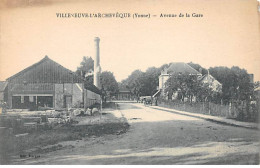 VILLENEUVE L'ARCHEVEQUE - Avenue De La Gare - Très Bon état - Villeneuve-l'Archevêque