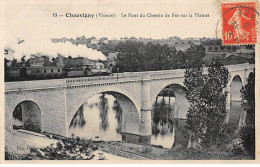 CHAUVIGNY - Le Pont Du Chemin De Fer Sur La Vienne - Très Bon état - Chauvigny