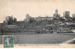 CHAUVIGNY - L'Eglise Et Les Châteaux De La Ville Haute - Très Bon état - Chauvigny