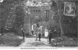 NEUVILLE DU POITOU - Entrée Du Château De Furigny - Très Bon état - Neuville En Poitou