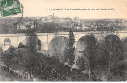 CHAUVIGNY - Vue D'ensemble Prise Du Pont Du Chemin De Fer - Très Bon état - Chauvigny