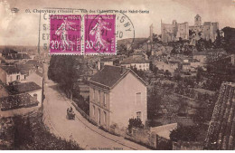 CHAUVIGNY - Vue Des Châteaux Et Rue Saint Savin - Très Bon état - Chauvigny