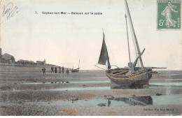 CAYEUX SUR MER - Bateaux Sur Le Sable - Très Bon état - Cayeux Sur Mer
